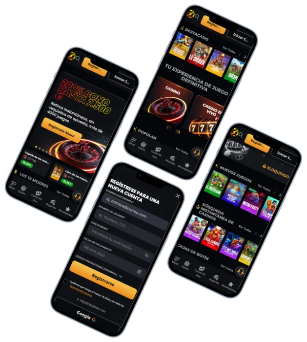 Instant Win casino móvil Instant Win casino versión móvil con juegos, registro y plataforma de casino online